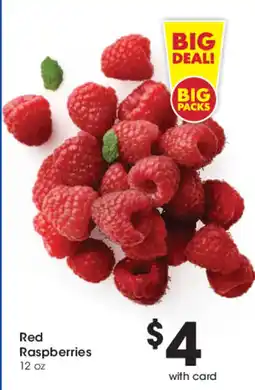 Mariano's Red Raspberries offer