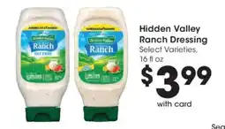 Mariano's Hidden Valley Ranch Dressing offer