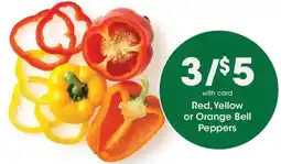 Mariano's Red, Yellow or Orange Bell Peppers offer