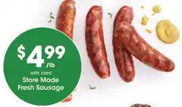 Mariano's Store Made Fresh Sausage offer