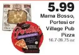 Piggly Wiggly Mama Bossa, Portesi or Village Pub Pizza offer