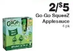 Piggly Wiggly Go-Go Squeez Applesauce offer