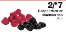 Piggly Wiggly Raspberries or Blackberries offer
