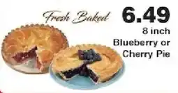 Piggly Wiggly Fresh Baked Blueberry or Cherry Pie offer