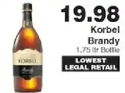 Piggly Wiggly Korbel Brandy offer