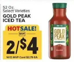 Food Lion Gold Peak iced tea offer