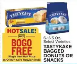 Food Lion Tastykake bagged donuts or snacks offer