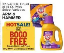 Food Lion Arm & Hammer liquid offer