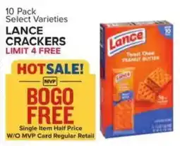 Food Lion Lance crackers offer