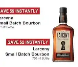 Piggly Wiggly Larceny Small Batch Bourbon offer