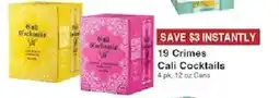 Piggly Wiggly Cali Cocktails 19 Crimes offer