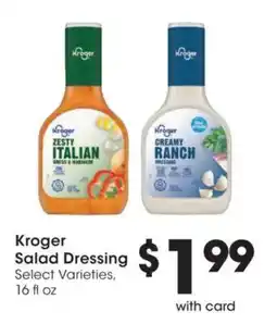 Mariano's Kroger salad dressing offer