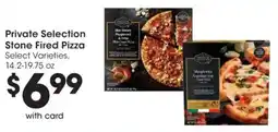 Mariano's Private Selection Stone Fired Pizza offer