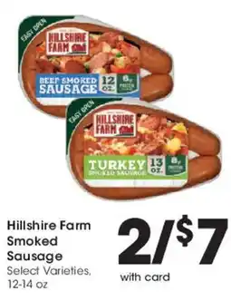Mariano's Hillshire Farm Smoked Sausage offer