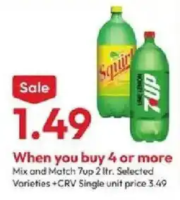 Stater Bros Squirt and 7 Up offer