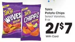 Mariano's Takis potato chips offer