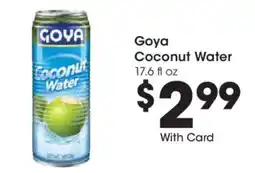 Mariano's Goya coconut water offer