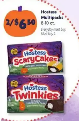 Family Dollar Hostess ScaryCakes and Twinkies offer