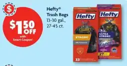 Family Dollar Hefty trash bags offer