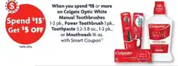 Family Dollar Colgate Optic White Manual Toothbrushes offer