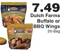 Piggly Wiggly Dutch Farms Buffalo or BBQ Wings offer