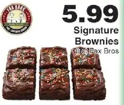 Piggly Wiggly Fox Bros Signature Brownies offer