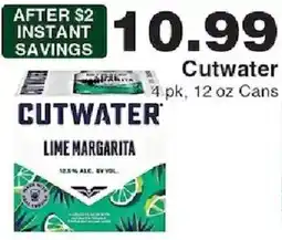 Piggly Wiggly Cutwater Lime Margarita offer