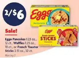 Family Dollar Eggo Pancakes, Waffles or French Toaster Sticks offer