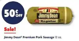 Family Dollar Jimmy Dean Premium Pork Sausage offer