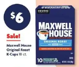 Family Dollar Maxwell House Original Roast offer