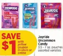 H-E-B Joyride Uncommon Candy offer