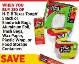 H-E-B H-E-B Texas Tough Snack offer