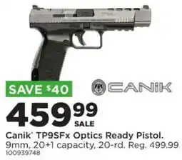 Mills Fleet Farm Canik TP9SFx Optics Ready Pistol offer