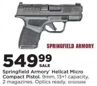 Springfield Armory Hellcat Micro Compact Pistol