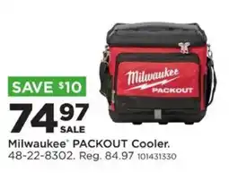 Mills Fleet Farm Milwaukee PACKOUT Cooler offer