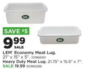 LEM Economy Meat Lug