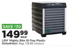Mills Fleet Farm Lem Mighty Bite 10-Tray Plastic Dehydrator offer