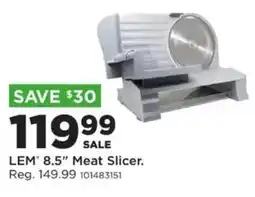Mills Fleet Farm Lem 8.5" Meat Slicer offer