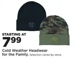 Mills Fleet Farm Cold Weather Headwear for the Family offer