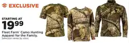 Mills Fleet Farm Fleet Farm Camo Hunting Apparel for the Family offer