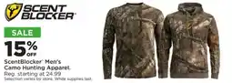 Mills Fleet Farm ScentBlocker Men's Camo Hunting Apparel offer