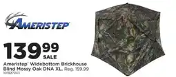 Mills Fleet Farm Ameristep Widebottom Brickhouse Blind Mossy Oak DNA XL offer