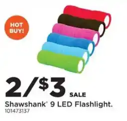 Mills Fleet Farm Shawshank 9 LED Flashlight offer