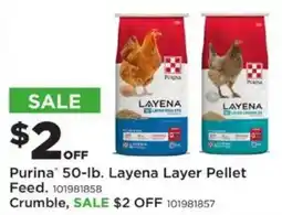 Mills Fleet Farm Purina Layena Layer Pellet Feed offer