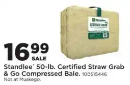 Mills Fleet Farm Standlee 50-lb. Certified Straw Grab & Go Compressed Bale offer