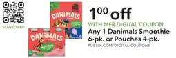 Publix Danimals smoothie offer