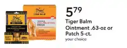 Publix Tiger Balm Pain Relieving Ointment or Patch offer