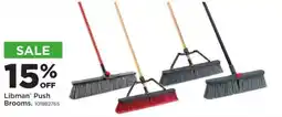 Mills Fleet Farm Libman Push Brooms offer