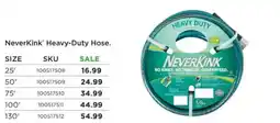 Mills Fleet Farm Neverkink heavy-duty hose offer