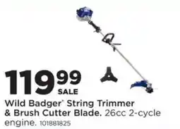 Mills Fleet Farm Wild Badger string trimmer & brush cutter blade offer